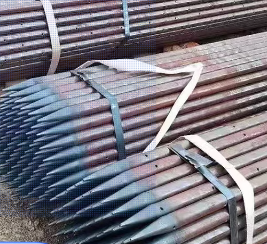 昌邑超前小导管预埋钢管出尖打孔焊倒刺无缝焊管厂